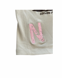 N3VRMND “Vanilla Cream” Women’s Cropped Top Tee