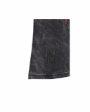 N3VRMND “Airing Out” Distressed Vintage Black Washed Tee