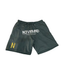 N3VRMND “Masters” Green Caddy Jogger Shorts