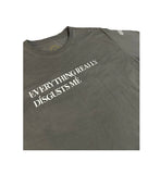 N3VRMND “Mood” Distressed Tee (Steel Grey)